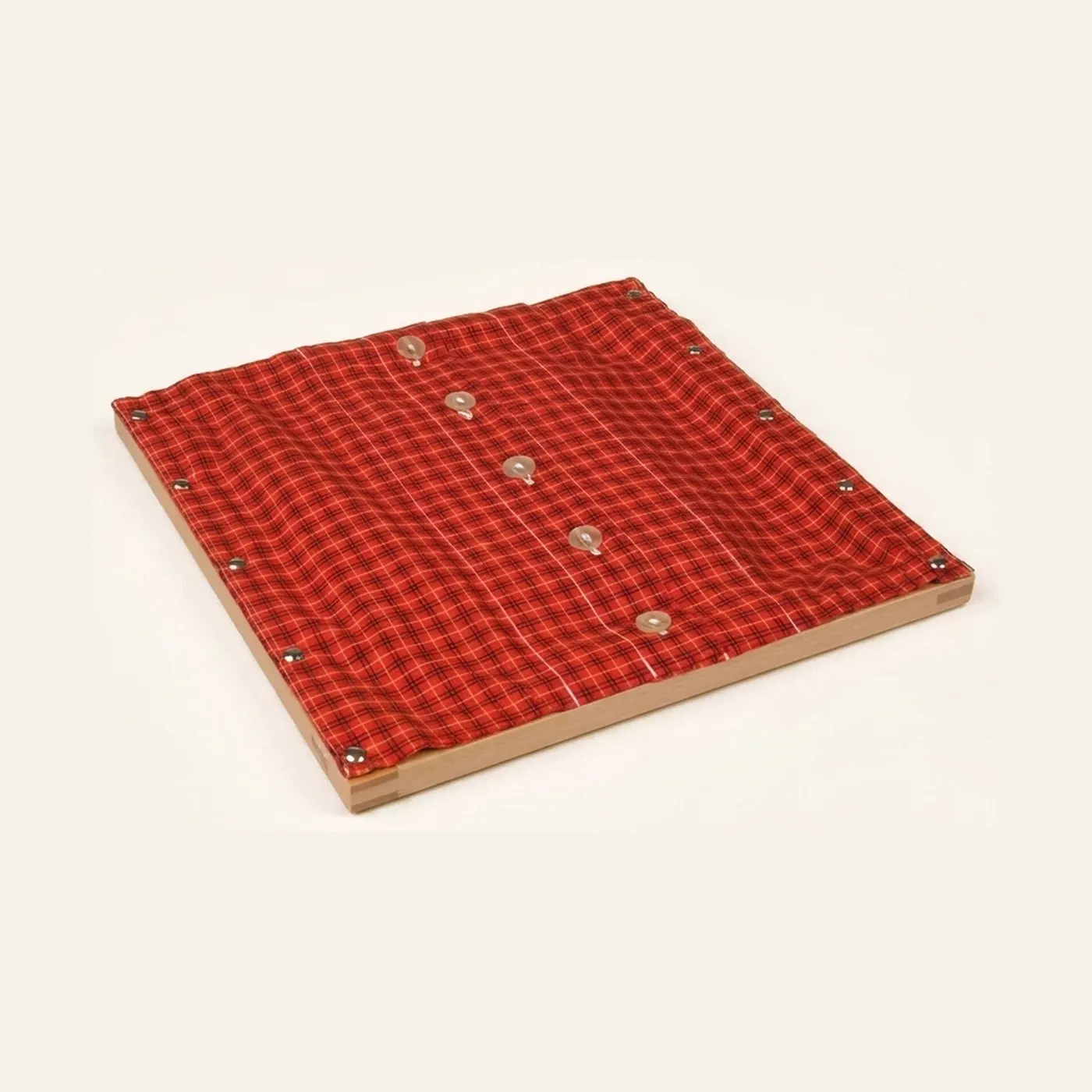 Buttoning Frame: Small Buttons for Advanced Fine Motor Practice: Montessori material | Faborino
