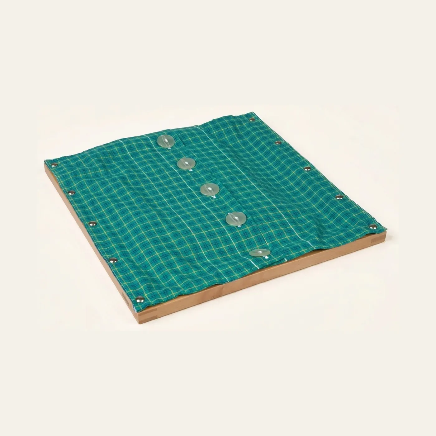 Buttoning Frame: Large Buttons for Beginning Fine Motor Skills: Montessori material | Faborino