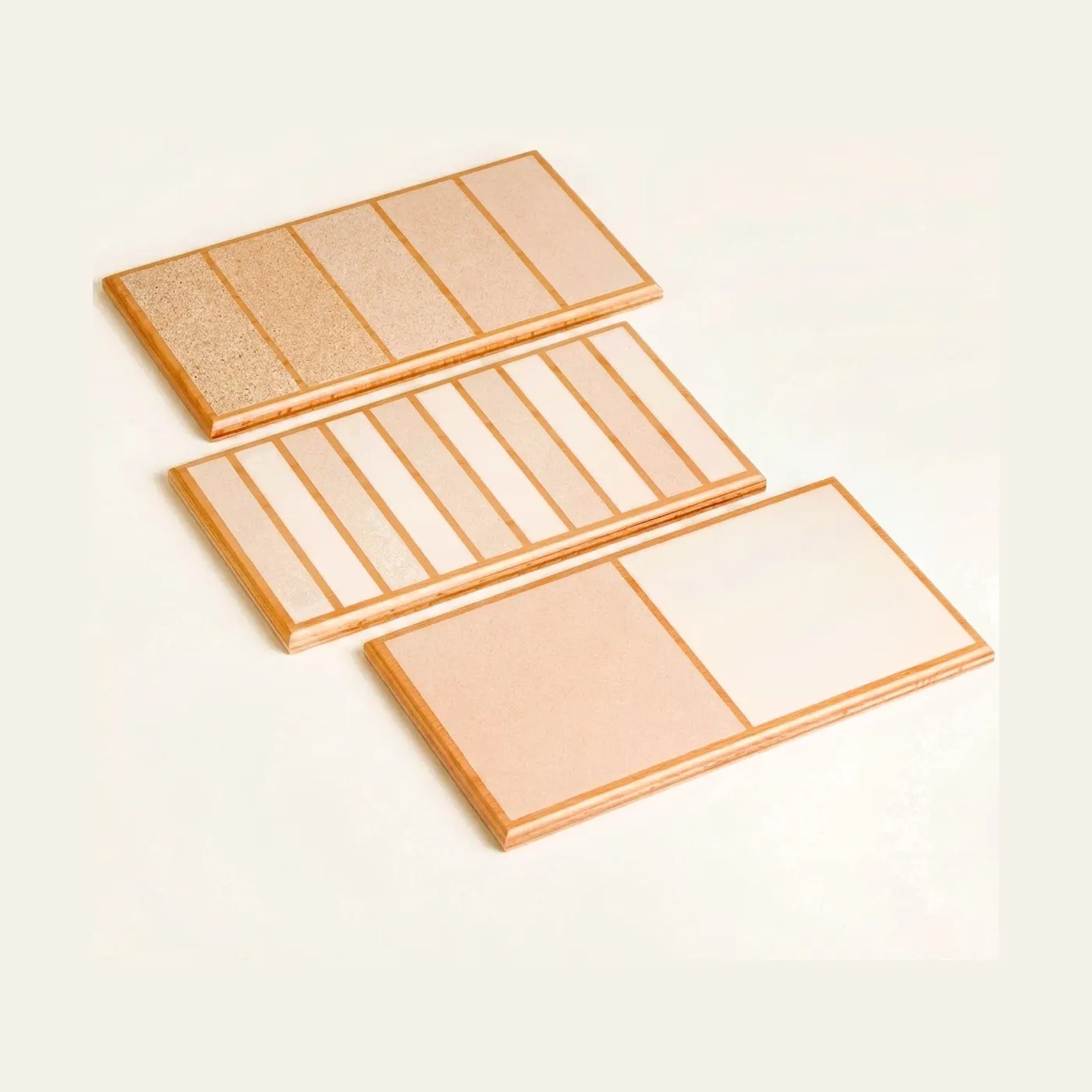 Rough And Smooth Boards Set (Nienhuis): Montessori material | Faborino