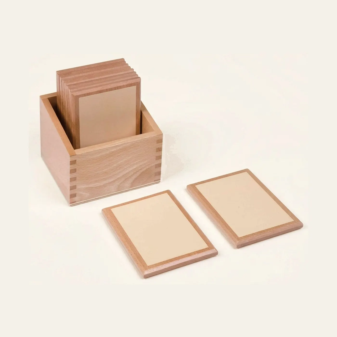 Smooth Gradation Tablets: Tactile Discrimination Activity: Montessori material | Faborino