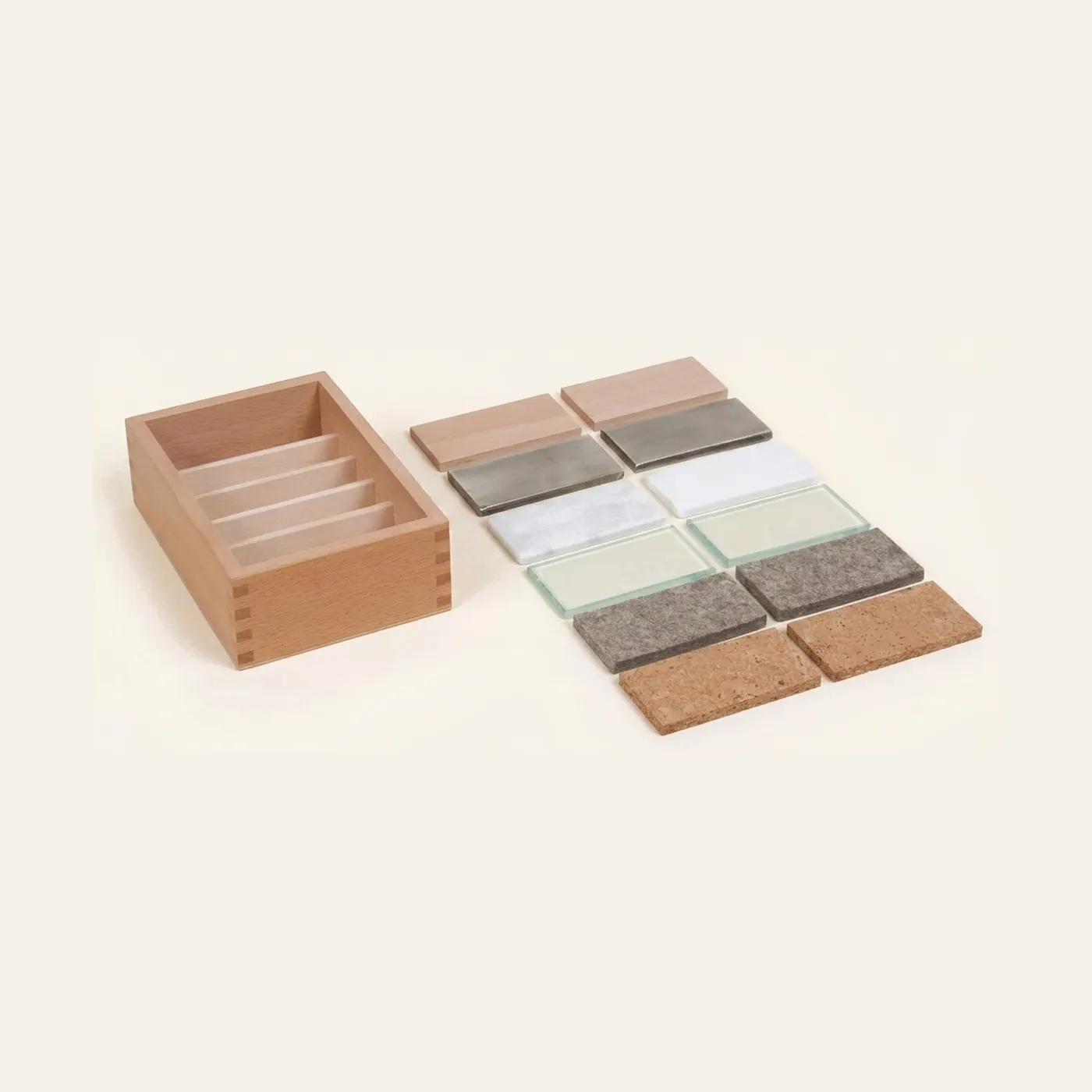 Thermic Tablets: Temperature Discrimination Through Touch: Montessori material | Faborino