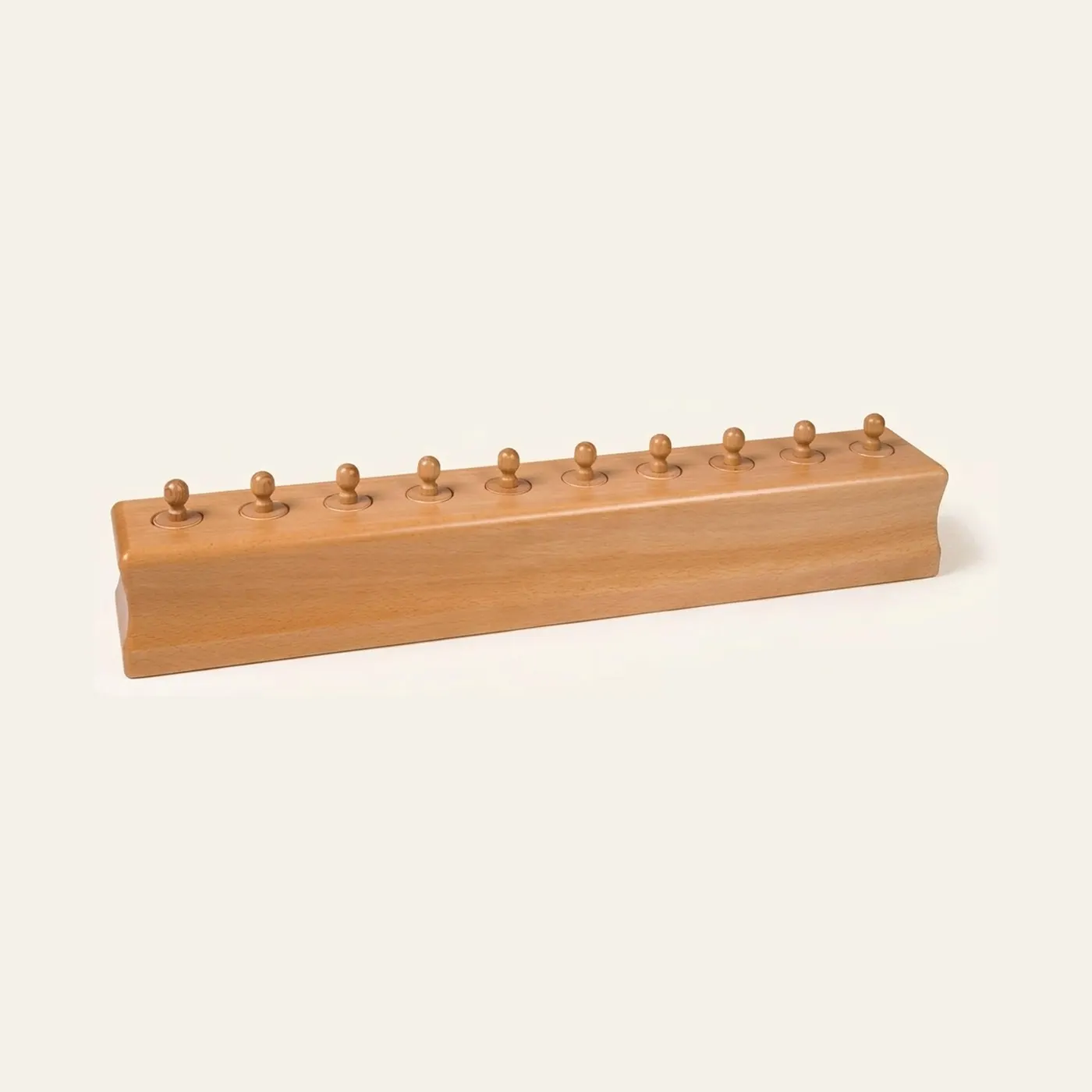 Cylinder Block No. 4: Constant Diameter, Increasing Height: Montessori material | Faborino