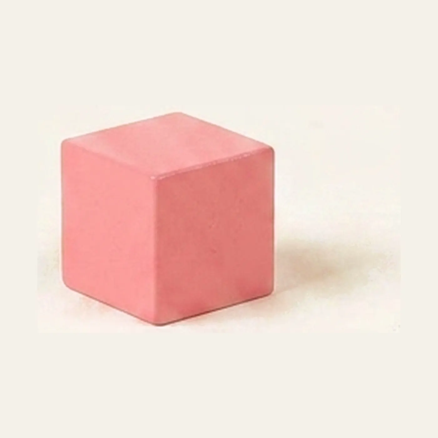 Pink Tower: Cube 2 X 2 X 2 cm: Montessori material | Faborino