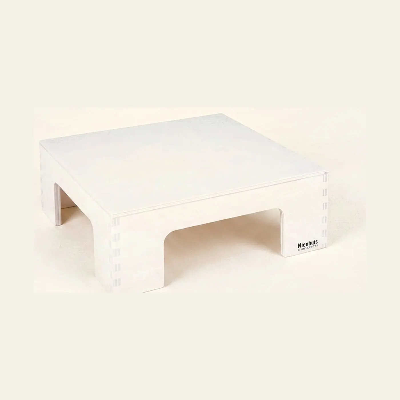 Pink Tower Stand: Elevating Base for Optimal Working Height: Montessori material | Faborino