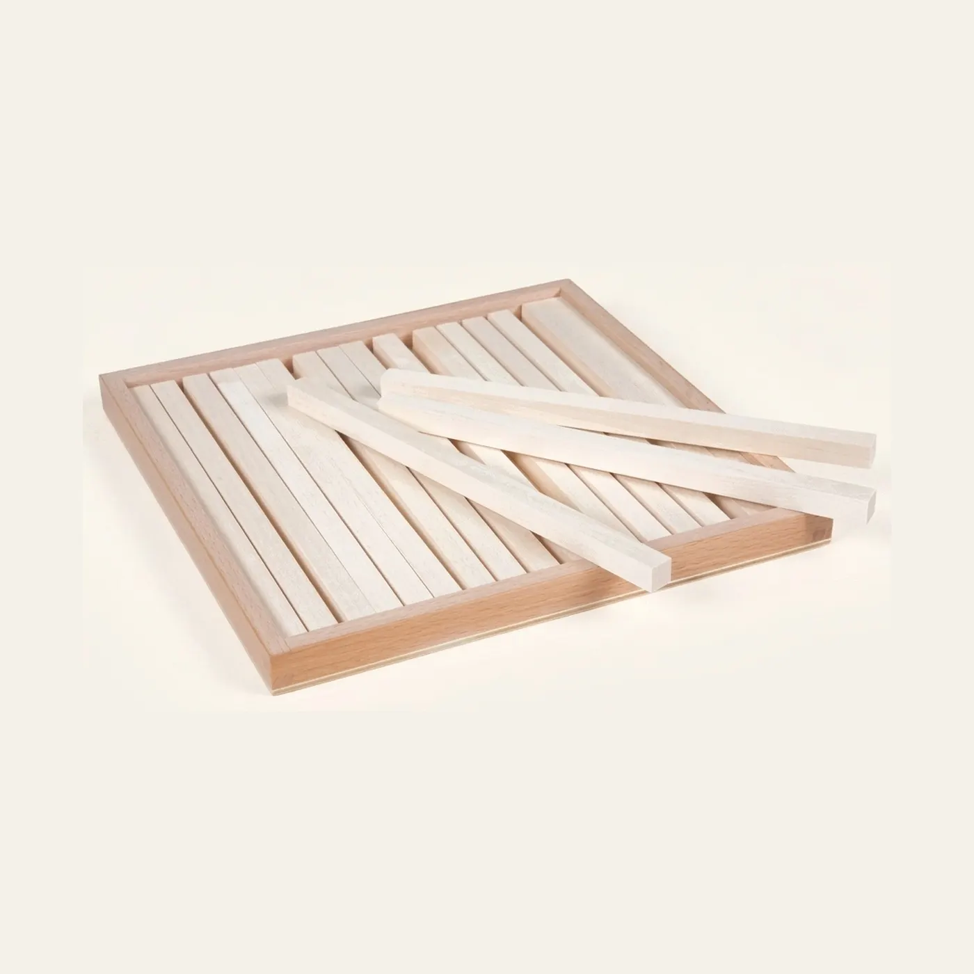 Storage Box: For Brown Stair Prisms: Montessori material | Faborino