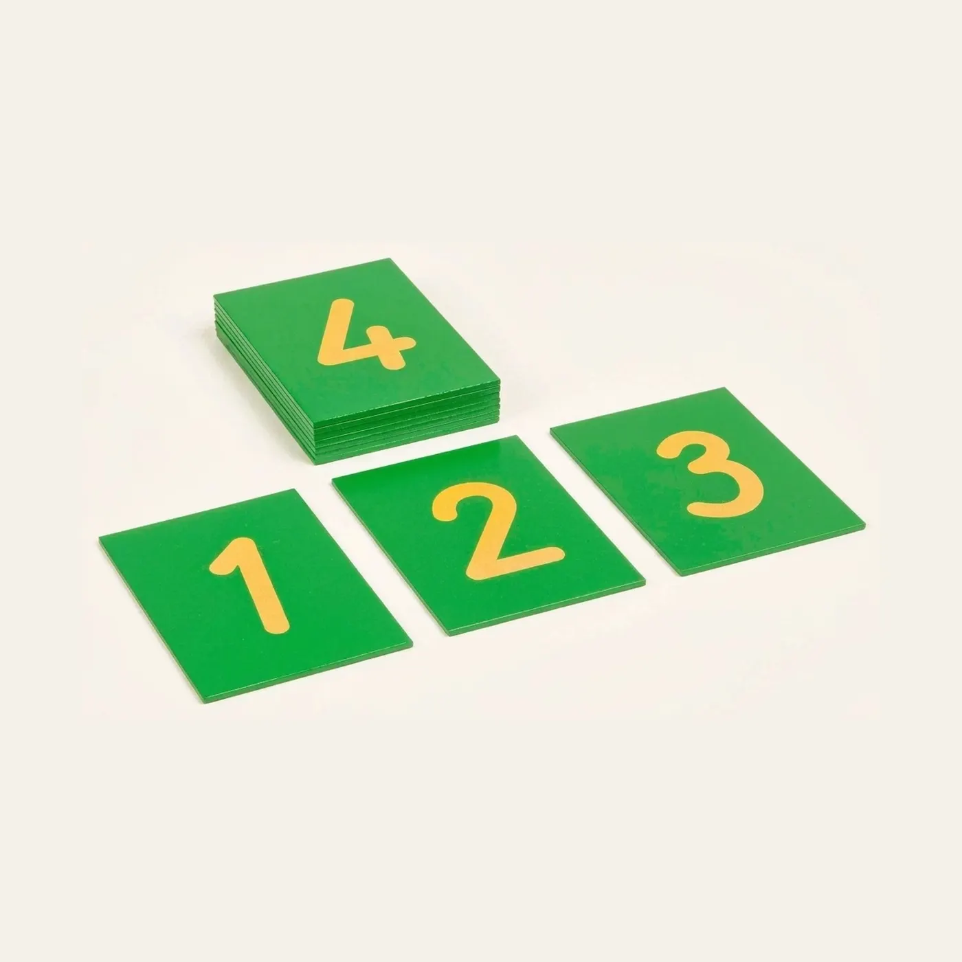 Sandpaper Numerals: International Version (Nienhuis): Montessori material | Faborino