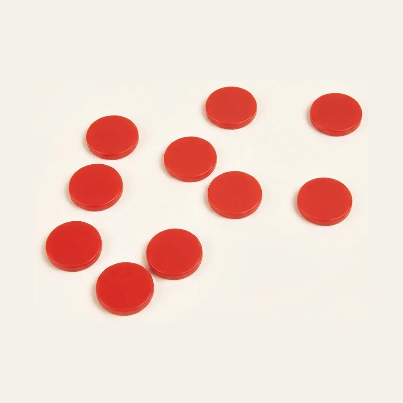 Counters Red (100): Montessori material | Faborino