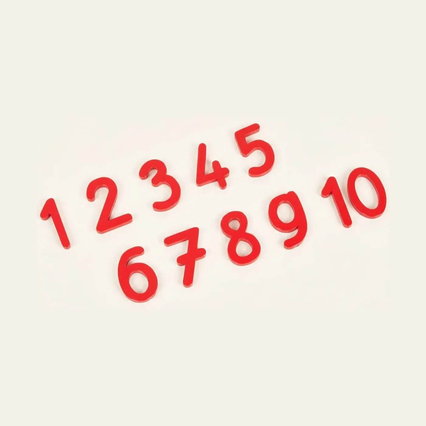 Cut-Out Numerals: International Version: Montessori material | Faborino