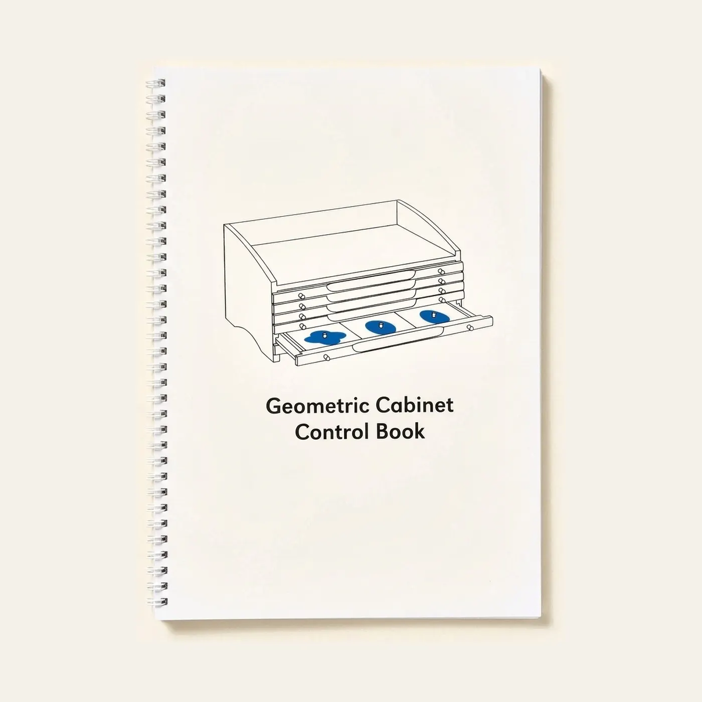 Geometric Cabinet Control Book: Shape Reference Guide: Montessori material | Faborino