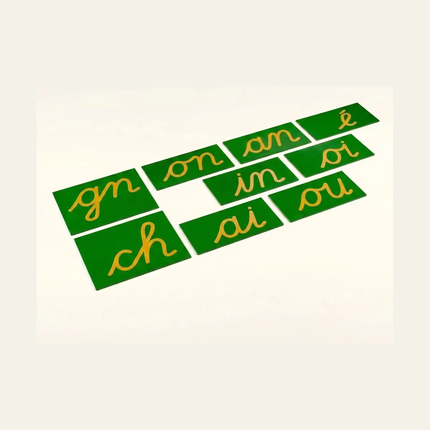 Double Sandpaper Letters: French Cursive