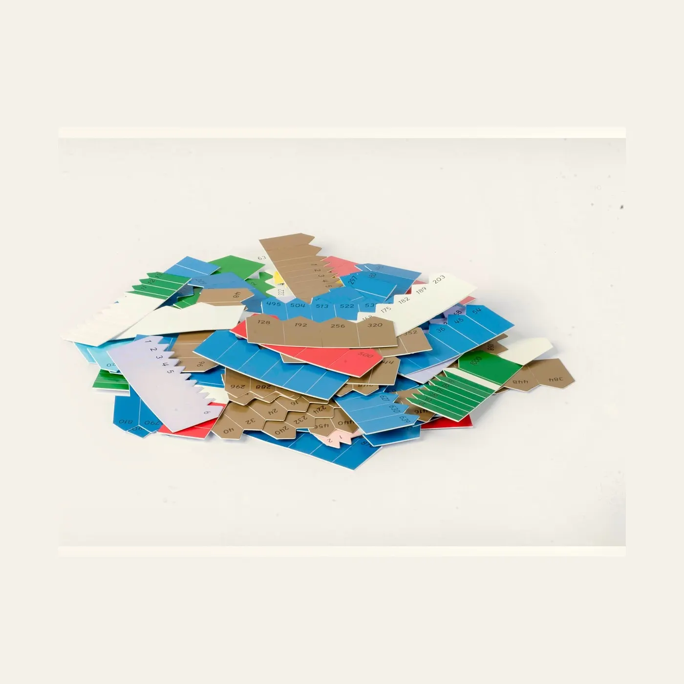 Arrows Only For Long Bead Chains: Montessori material | Faborino