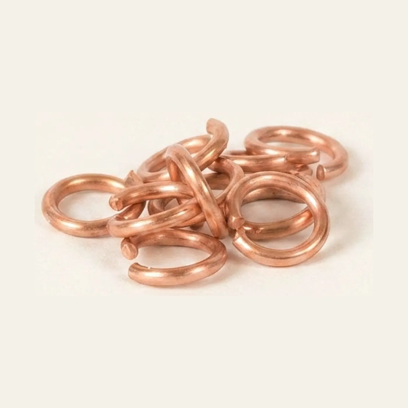 O-Rings For Chains: Copper (10): Montessori material | Faborino