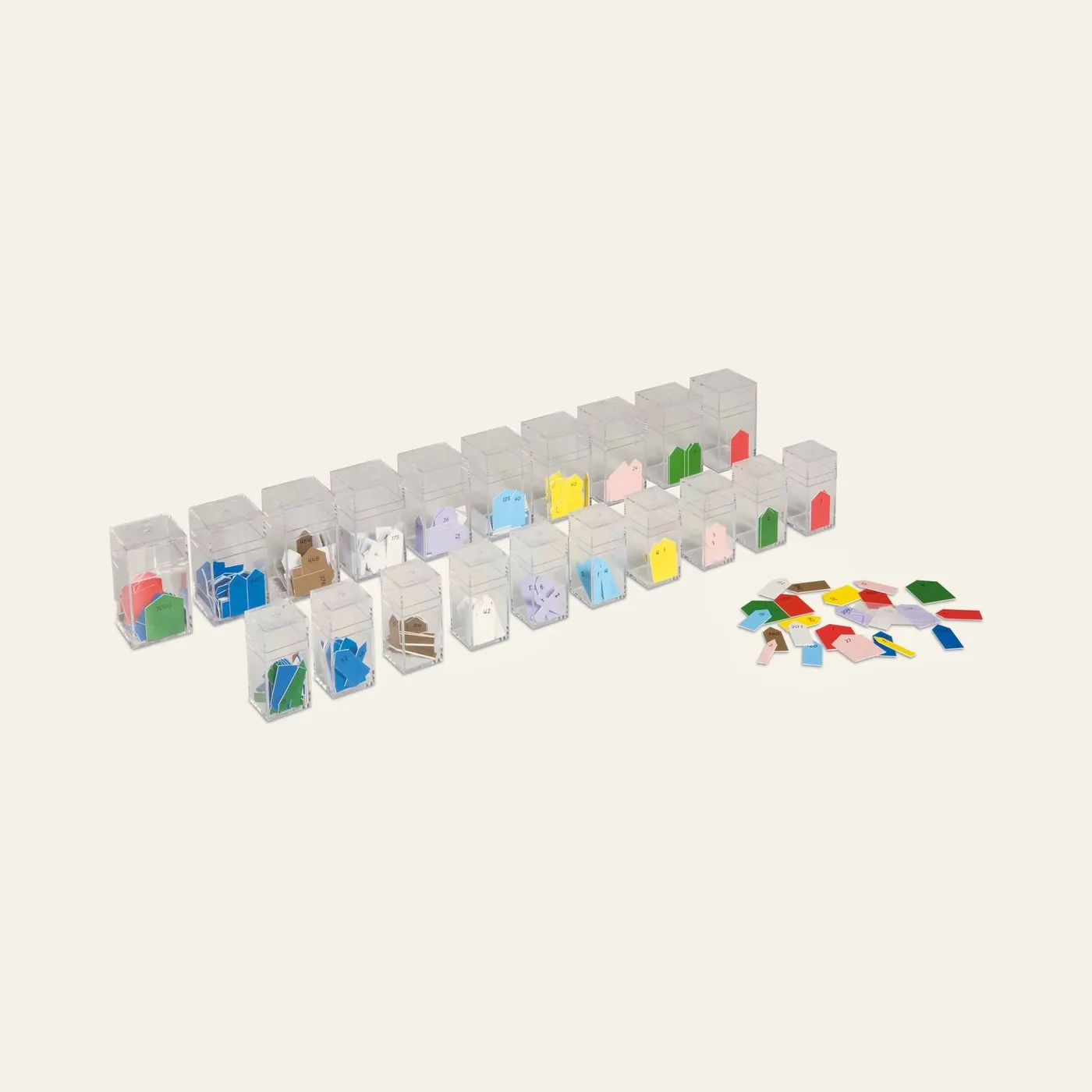 Printed Arrows: Bead Material: Montessori material | Faborino