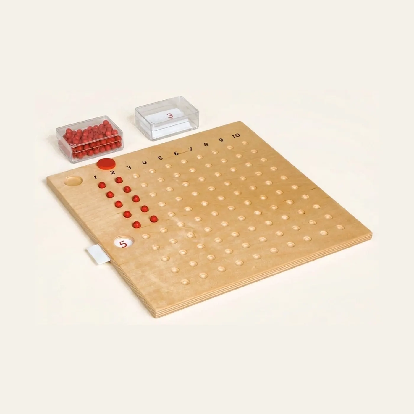 Multiplication Board (Nienhuis): Montessori material | Faborino