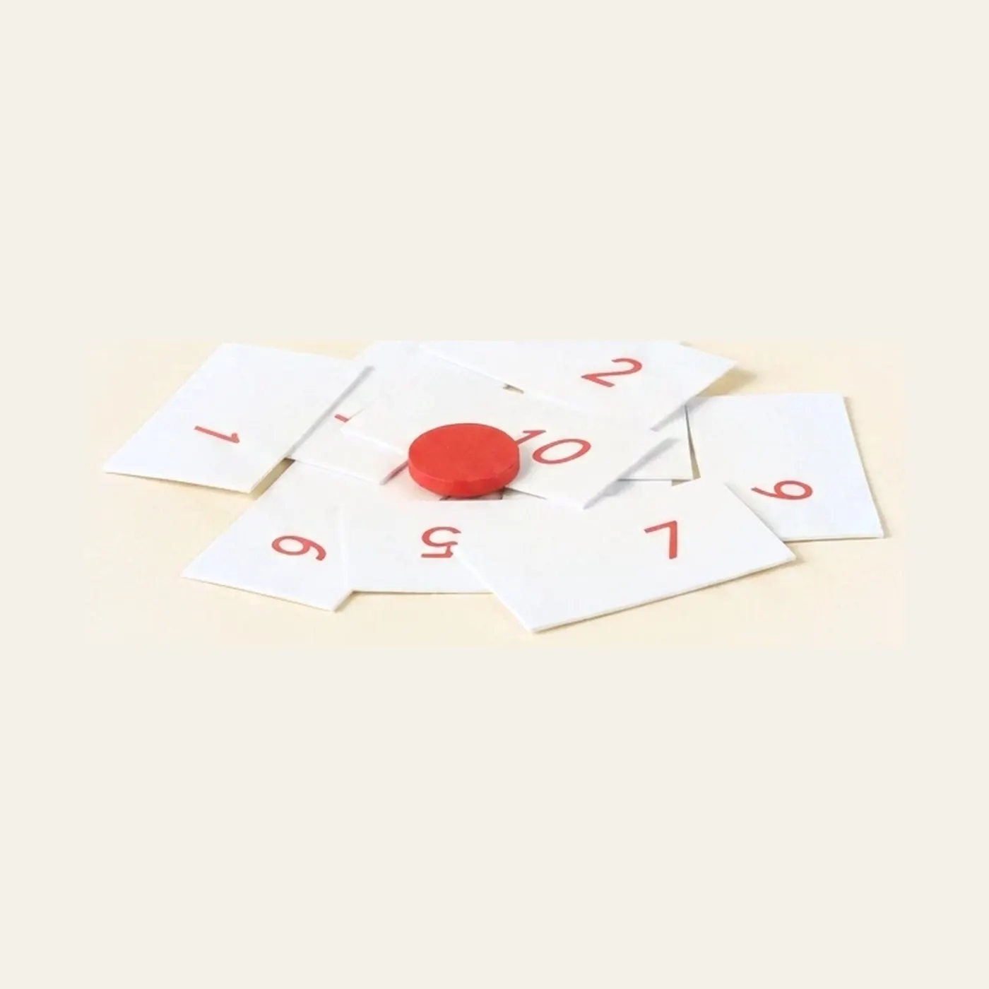 Numbers 1-10 Only For Multiplication Board: Montessori material | Faborino