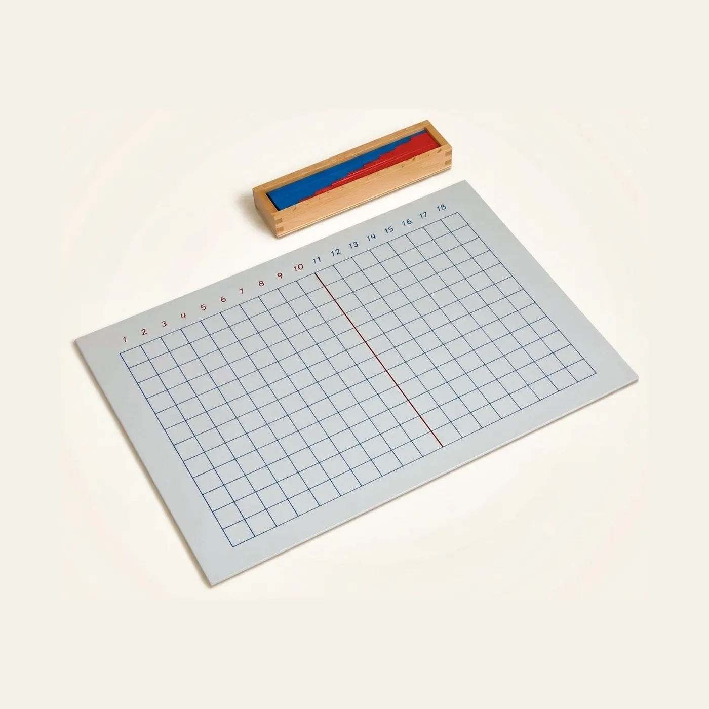 Addition Strip Board (Nienhuis): Montessori material | Faborino