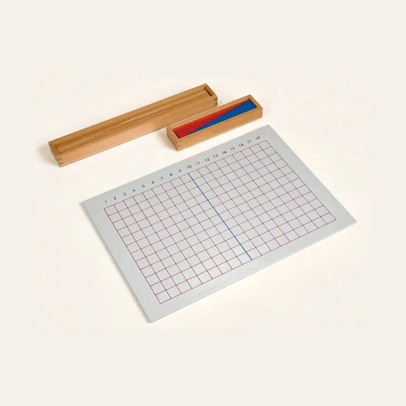 Subtraction Strip Board (Nienhuis): Montessori material | Faborino