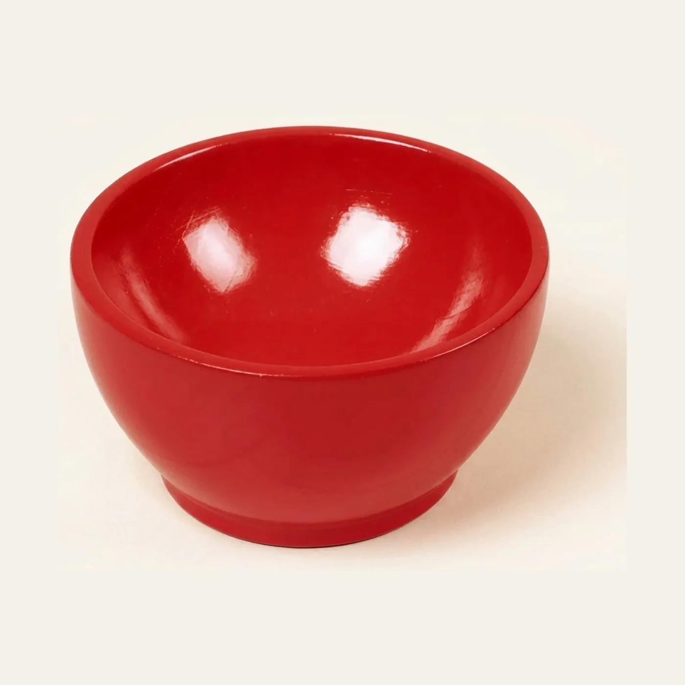 Wooden Cup: Red: Montessori material | Faborino