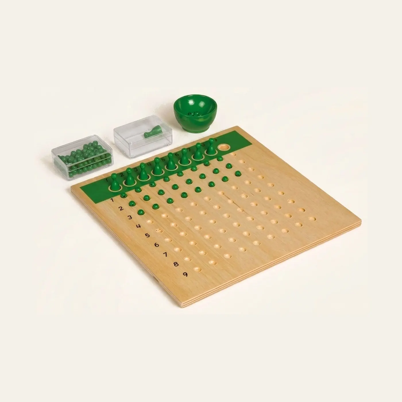 Tabulka jednotkového dělení: Montessori pomůcka | Faborino