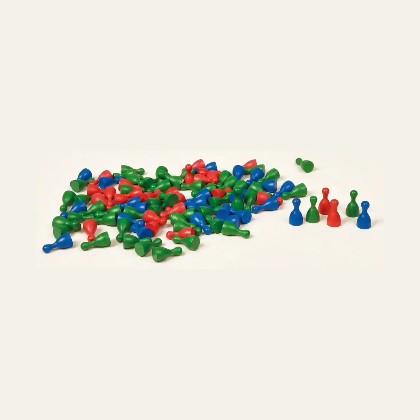 Small Skittles: Green, Blue, Red, (100): Montessori material | Faborino