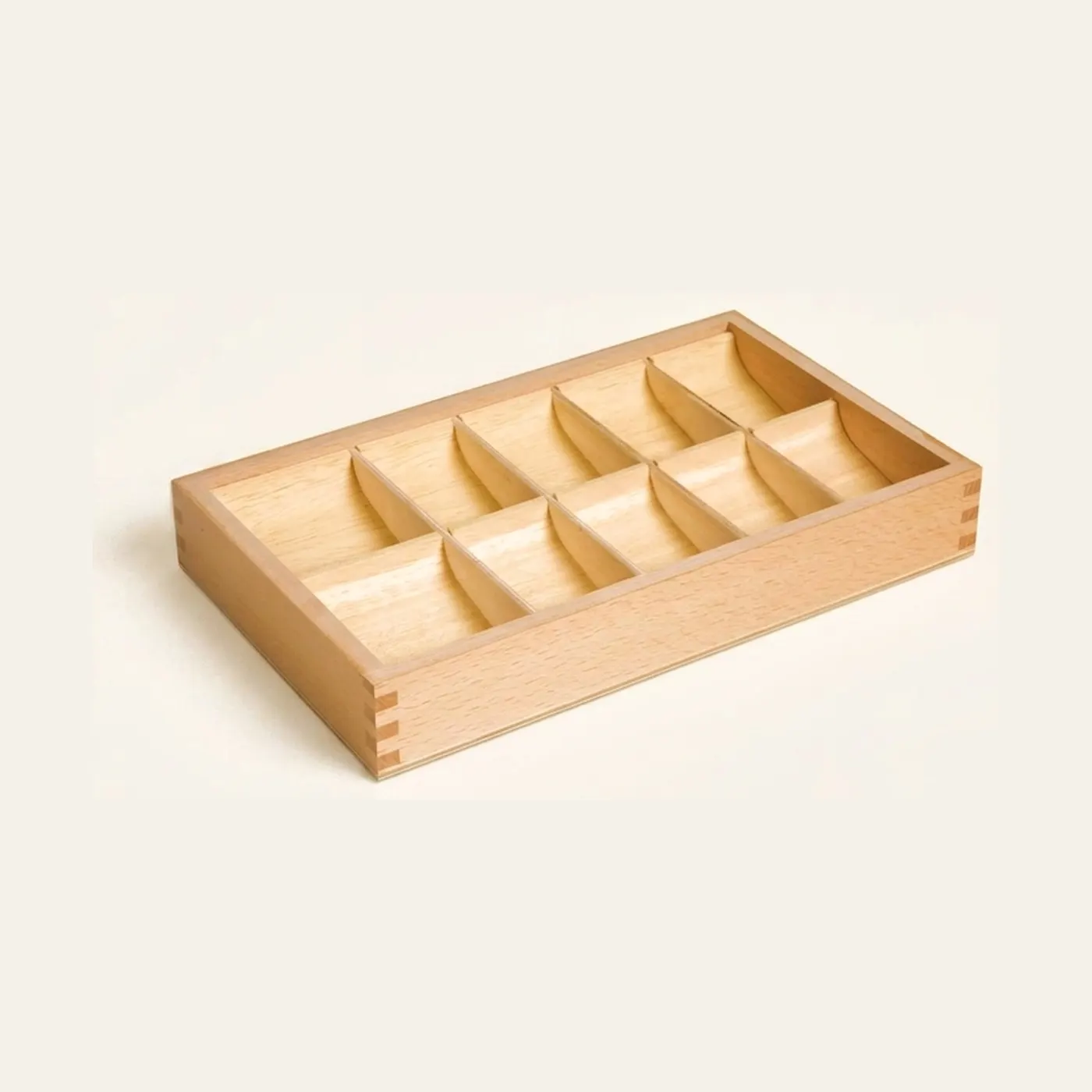 Grammar Symbols Box: 10 Compartment Storage Solution