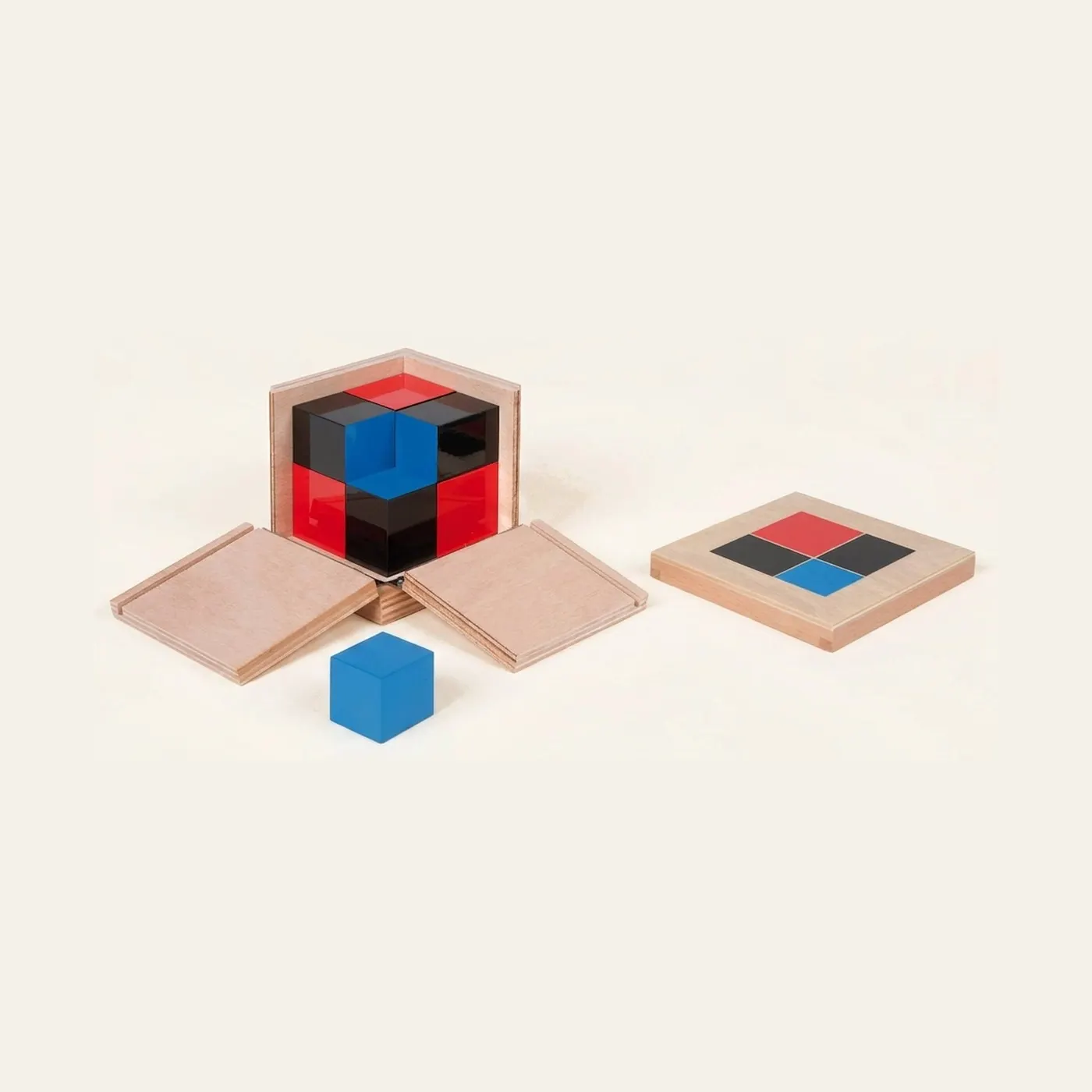 Binomial Cube: Algebraic Concepts Through Sensorial Exploration