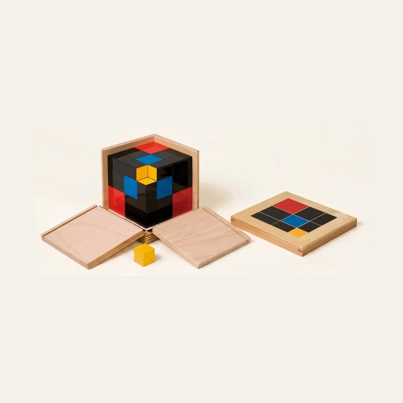 Trinomial Cube: Algebraic Formula Introduction Through Manipulation