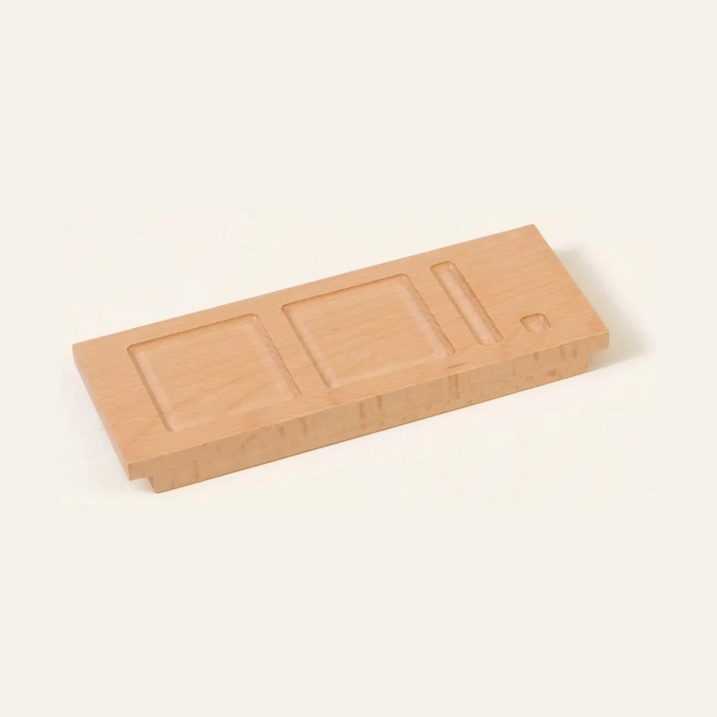 Hierarchy Of Number: Tray For Small Pieces: Montessori material | Faborino