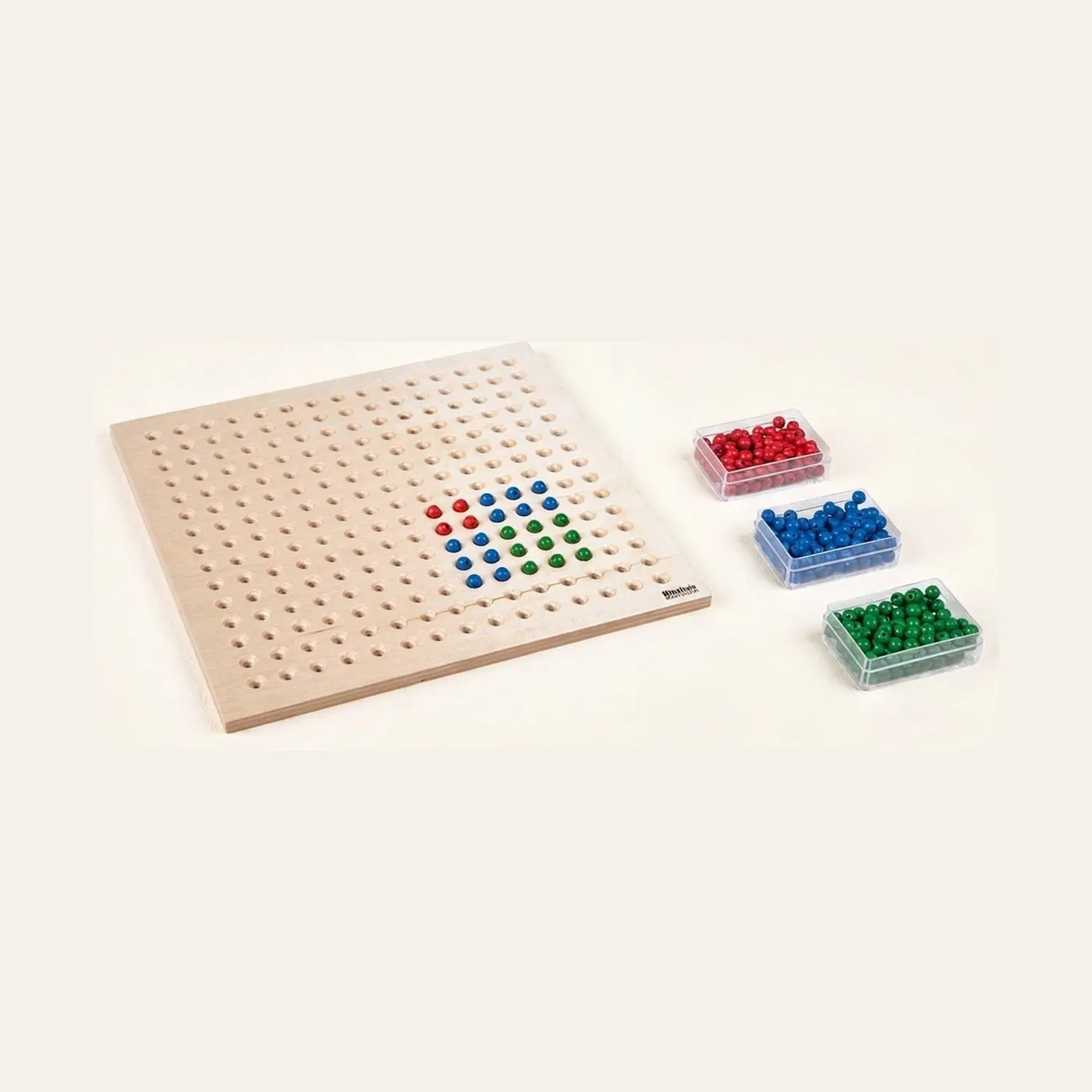 Small Square Root Board: Montessori material | Faborino