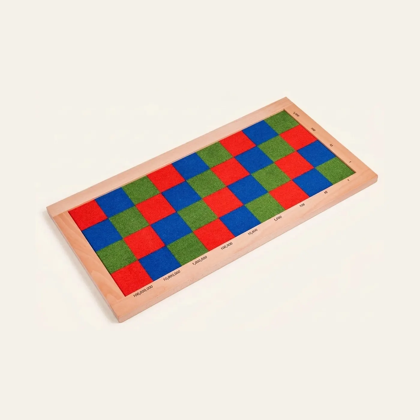Checker Board: Multiplication Material: Montessori material | Faborino