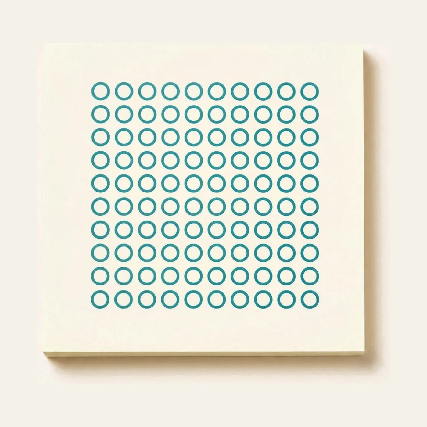 Sheet With 100 Circles: Montessori material | Faborino