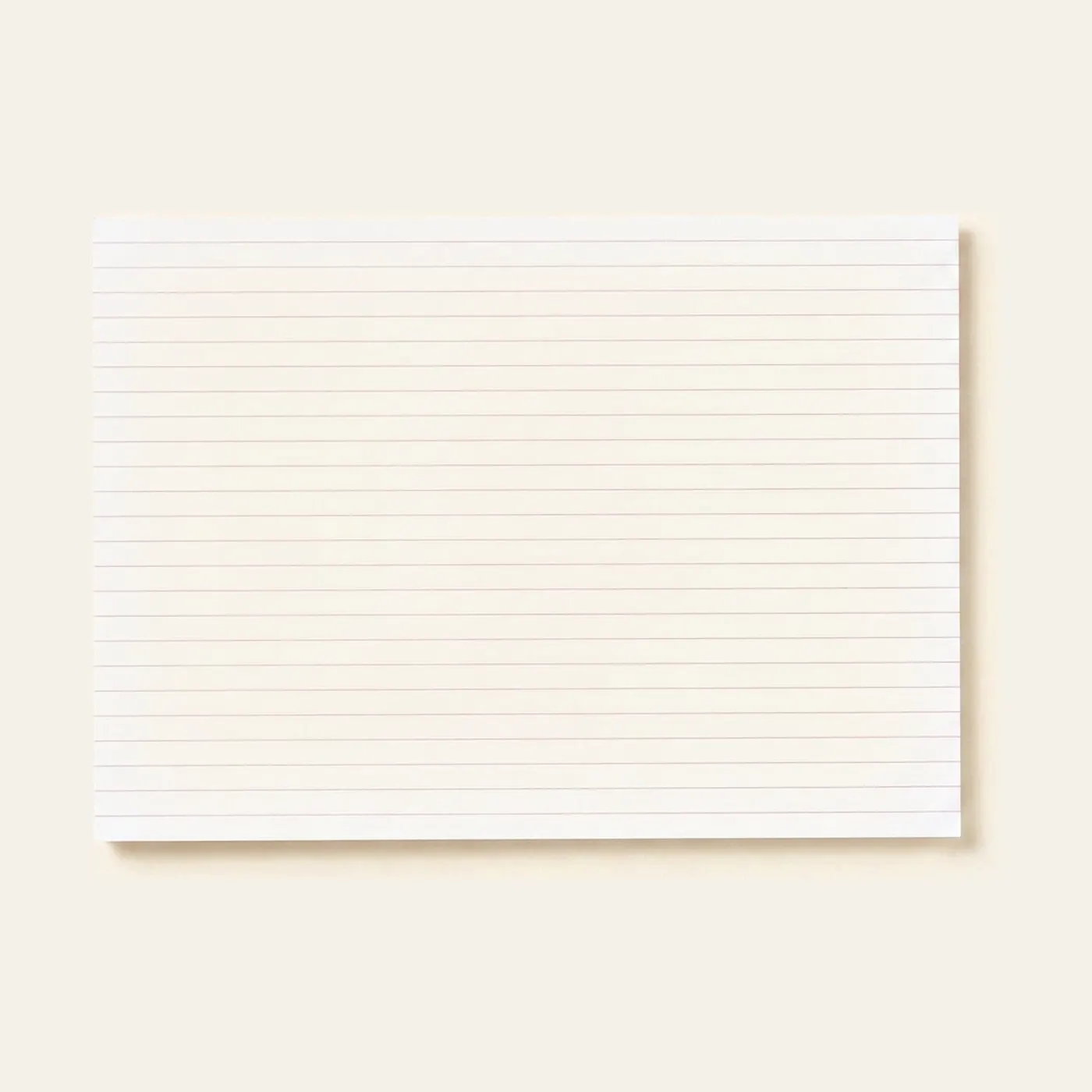 Single Lined Paper (250): Montessori material | Faborino