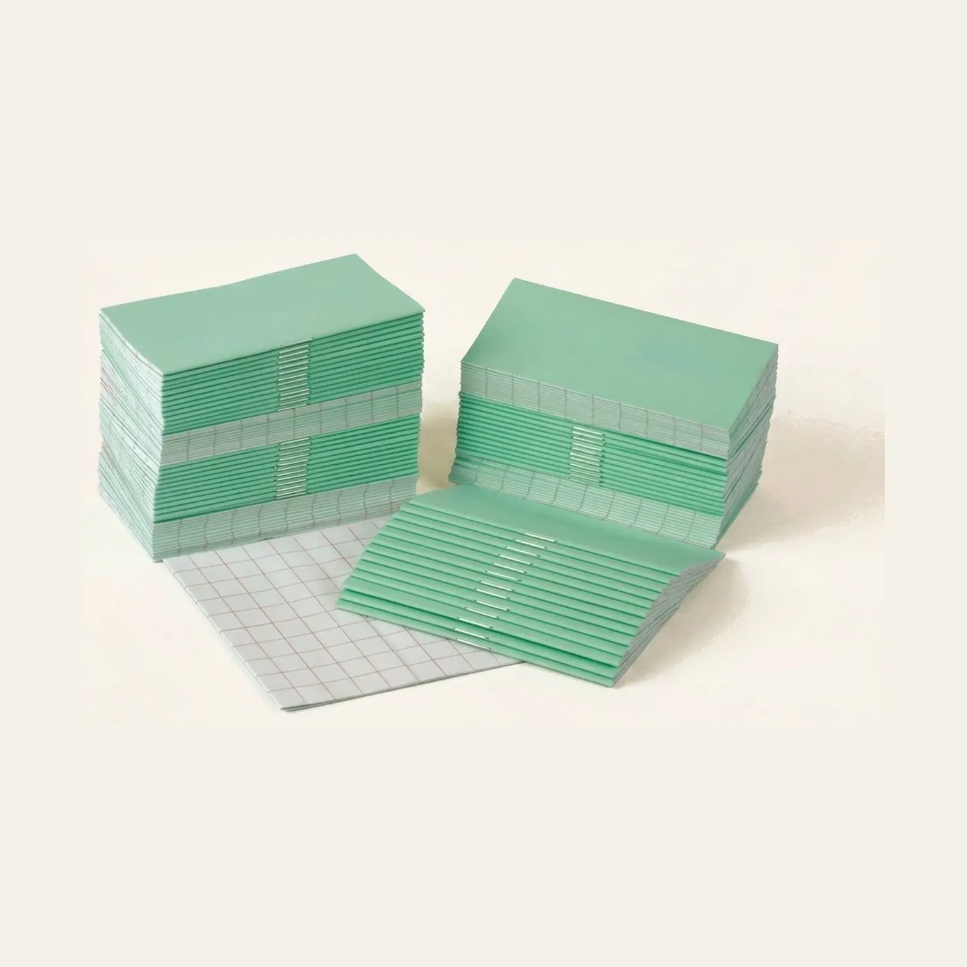 Arithmetic Books: Green - Small (100): Montessori material | Faborino