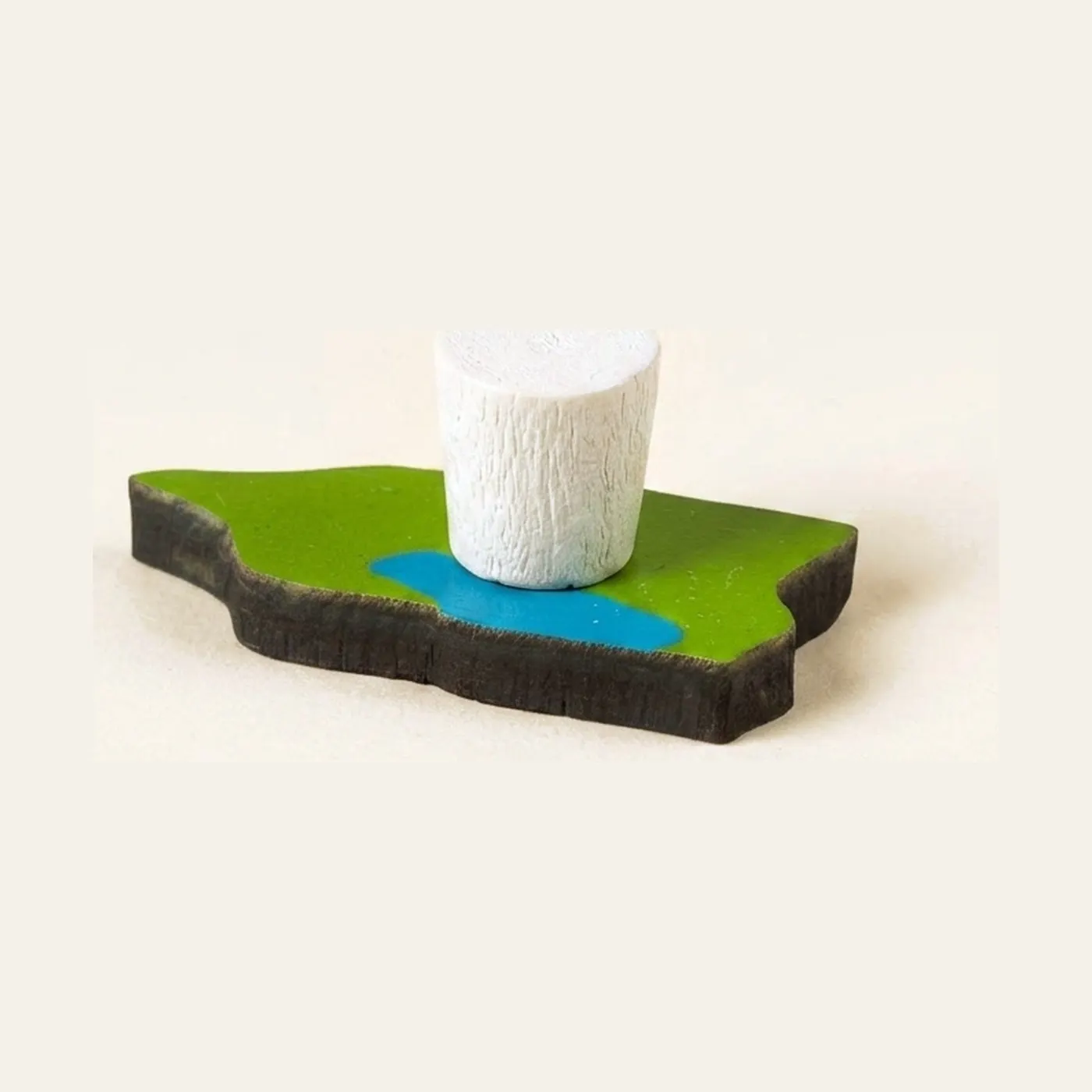 Puzzle Piece Of North America: Costa Rica: Montessori material | Faborino