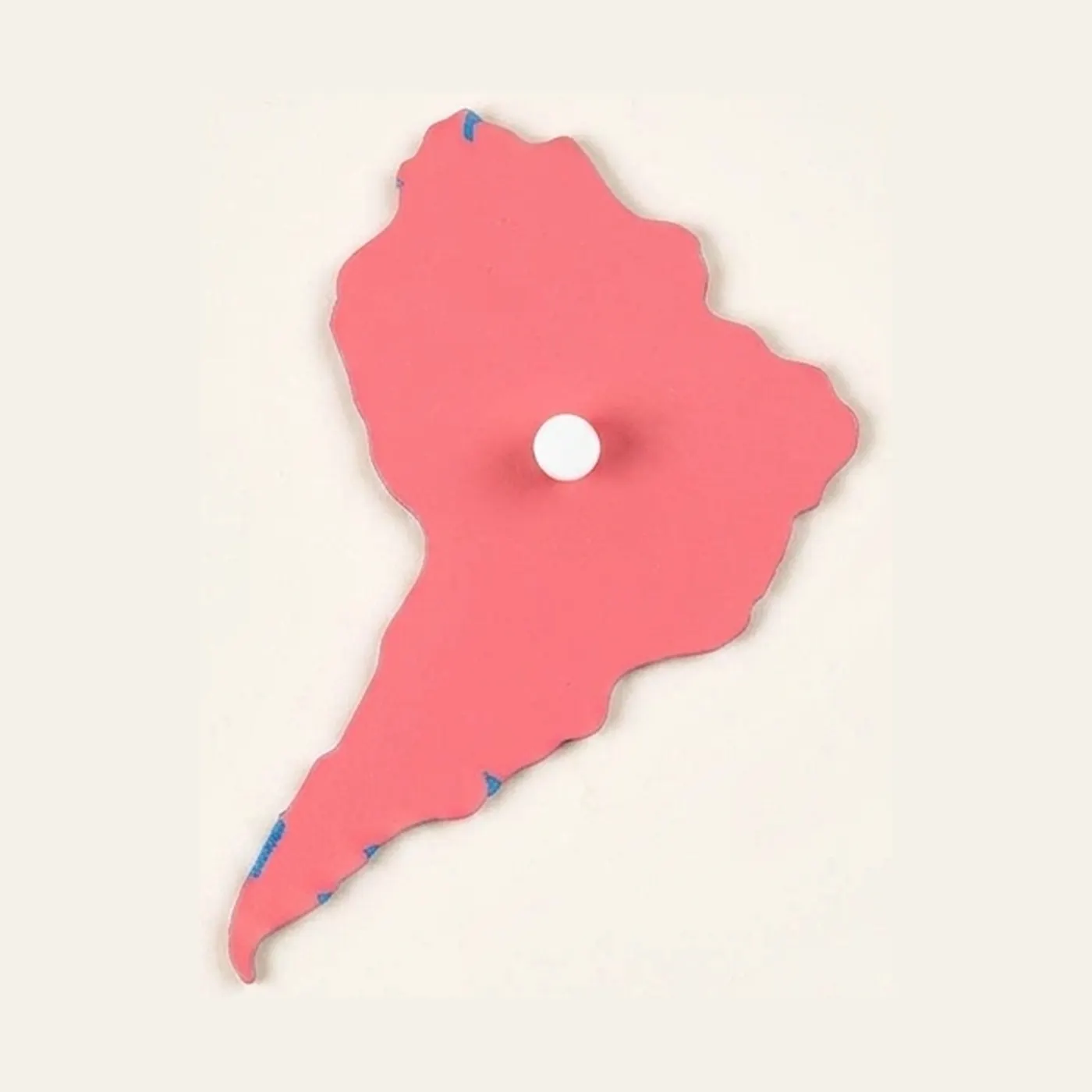 Puzzle Piece Of World Parts: South America: Montessori material | Faborino