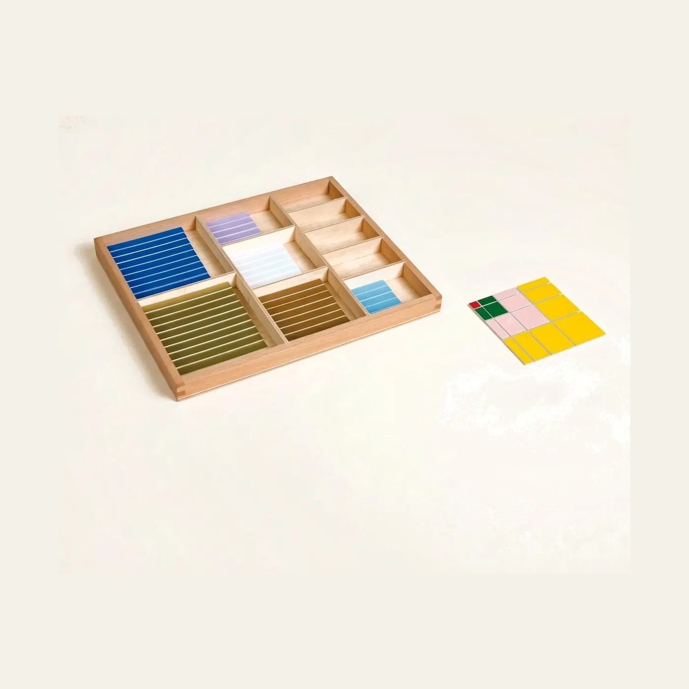 Sensorial Decanomial: Montessori material | Faborino