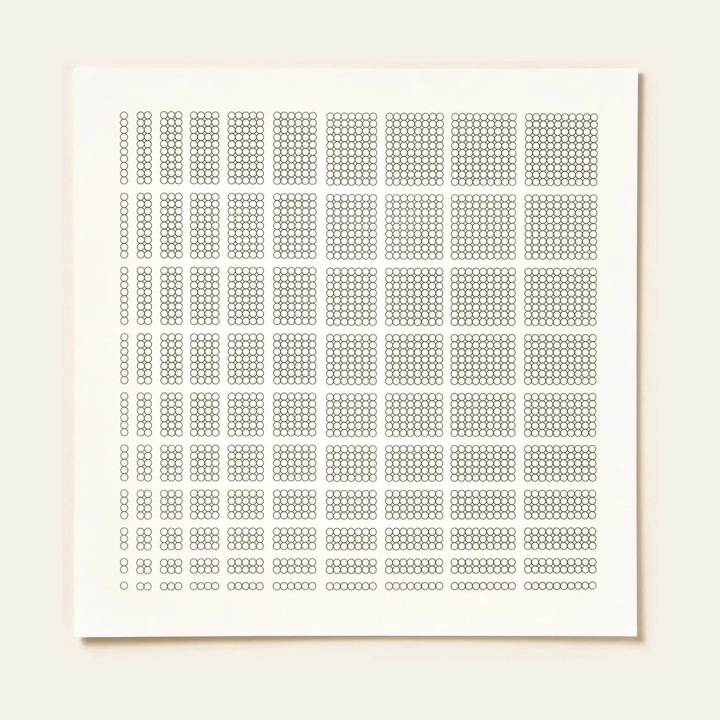 Decanomial Paper: Montessori material | Faborino