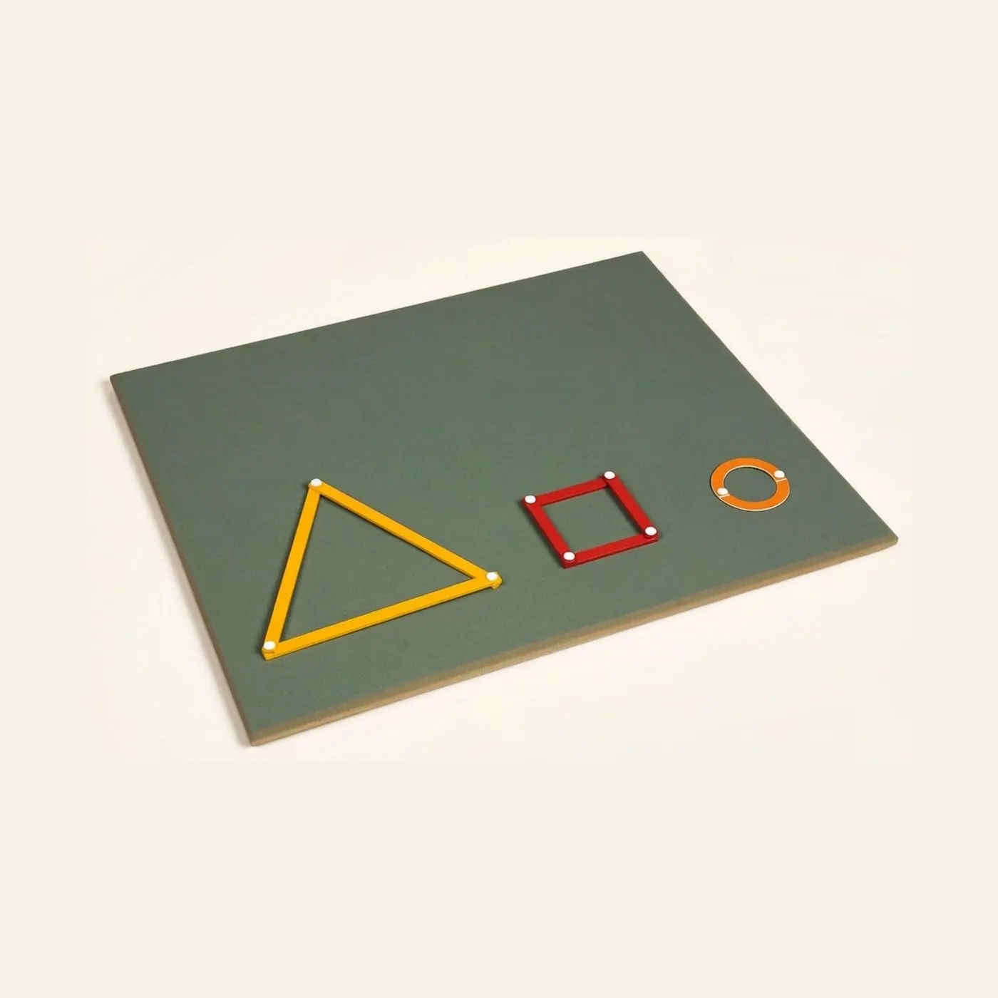Large Working Board: For Geometric Stick Material Construction: Montessori material | Faborino