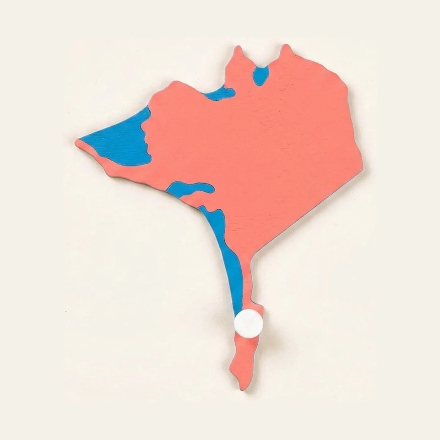 Puzzle Piece Of Usa: Alaska: Montessori material | Faborino