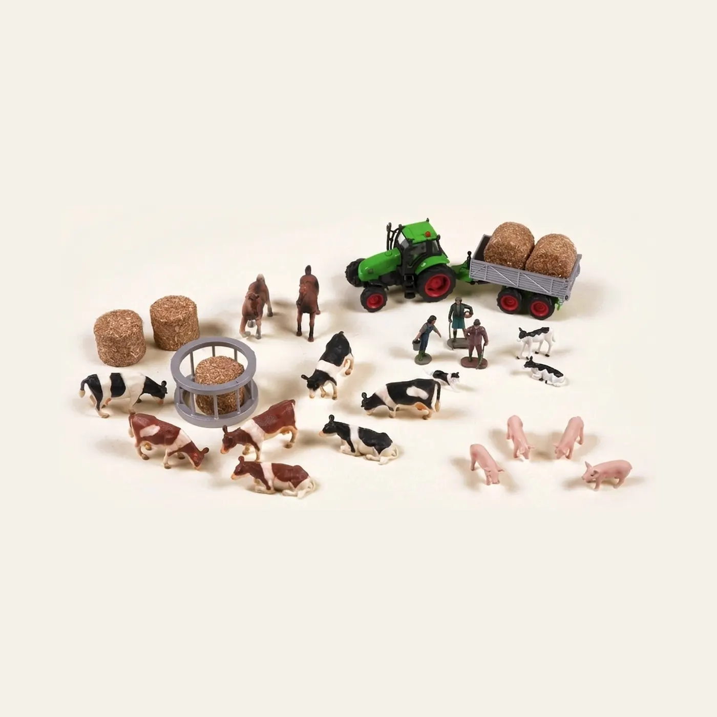 The Farm: Set Of Farm Animals: Montessori material | Faborino
