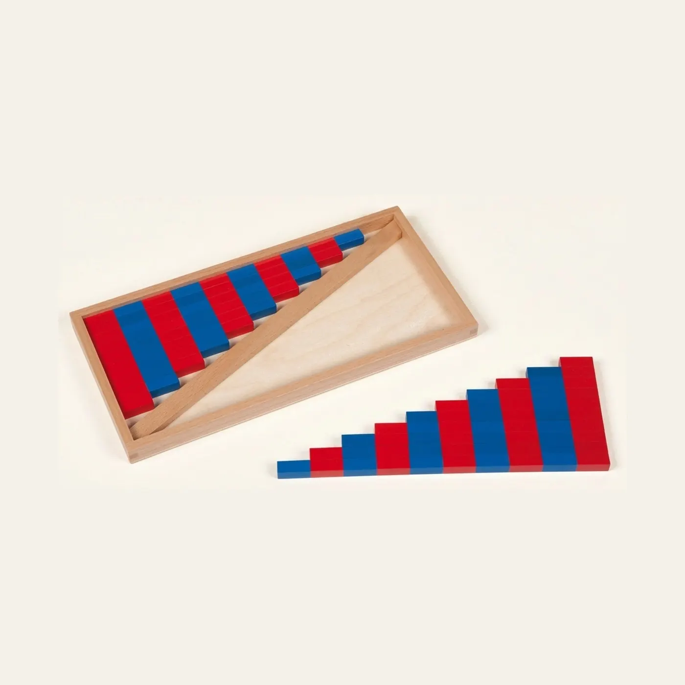 Small Numerical Rods: Montessori material | Faborino