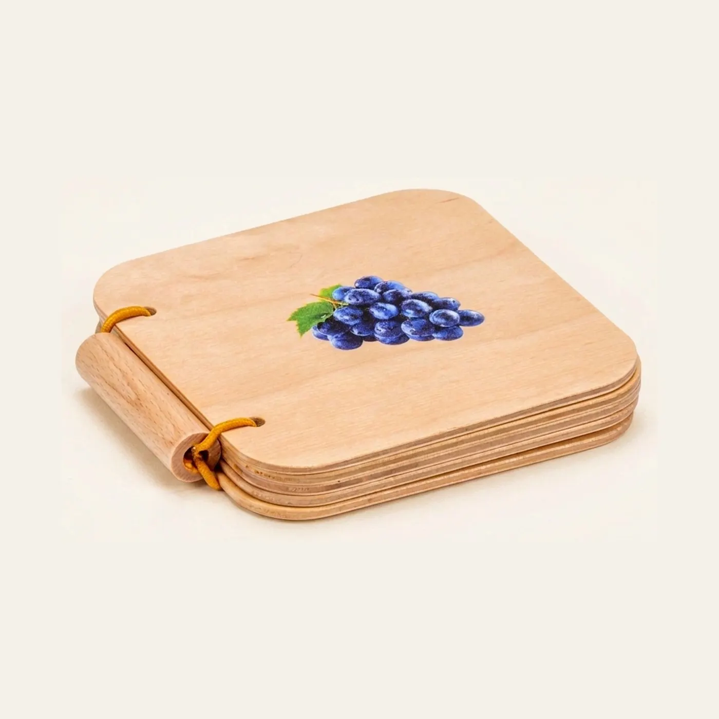 Moje první kniha: Ovoce: Montessori pomůcka | Faborino