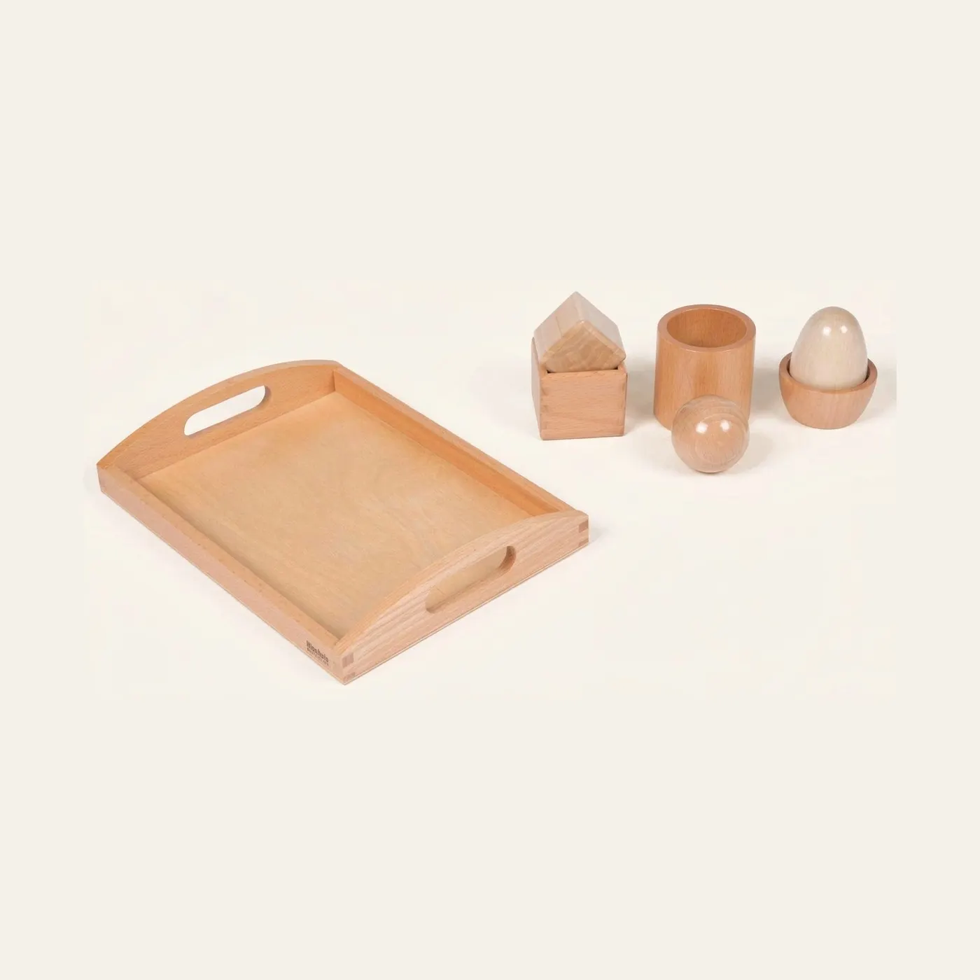 3d Object Fitting Exercise: Montessori material | Faborino