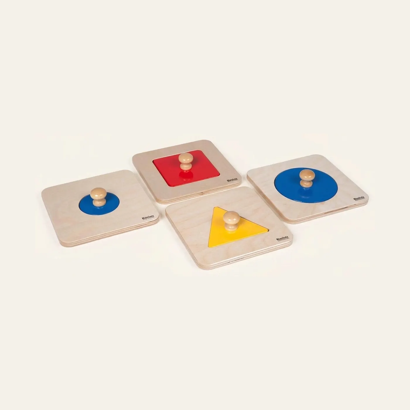Single Shape Puzzle Set (Nienhuis): Montessori material | Faborino