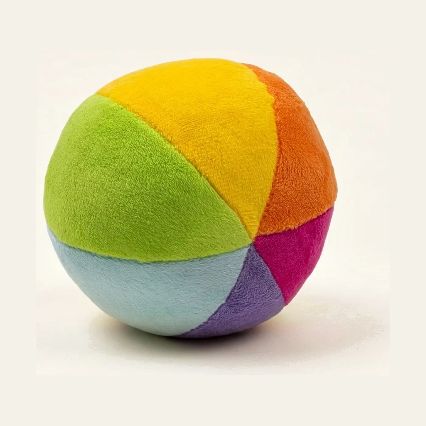Soft Sensory Ball: Textured Fabric Rattle for Infants: Montessori material | Faborino
