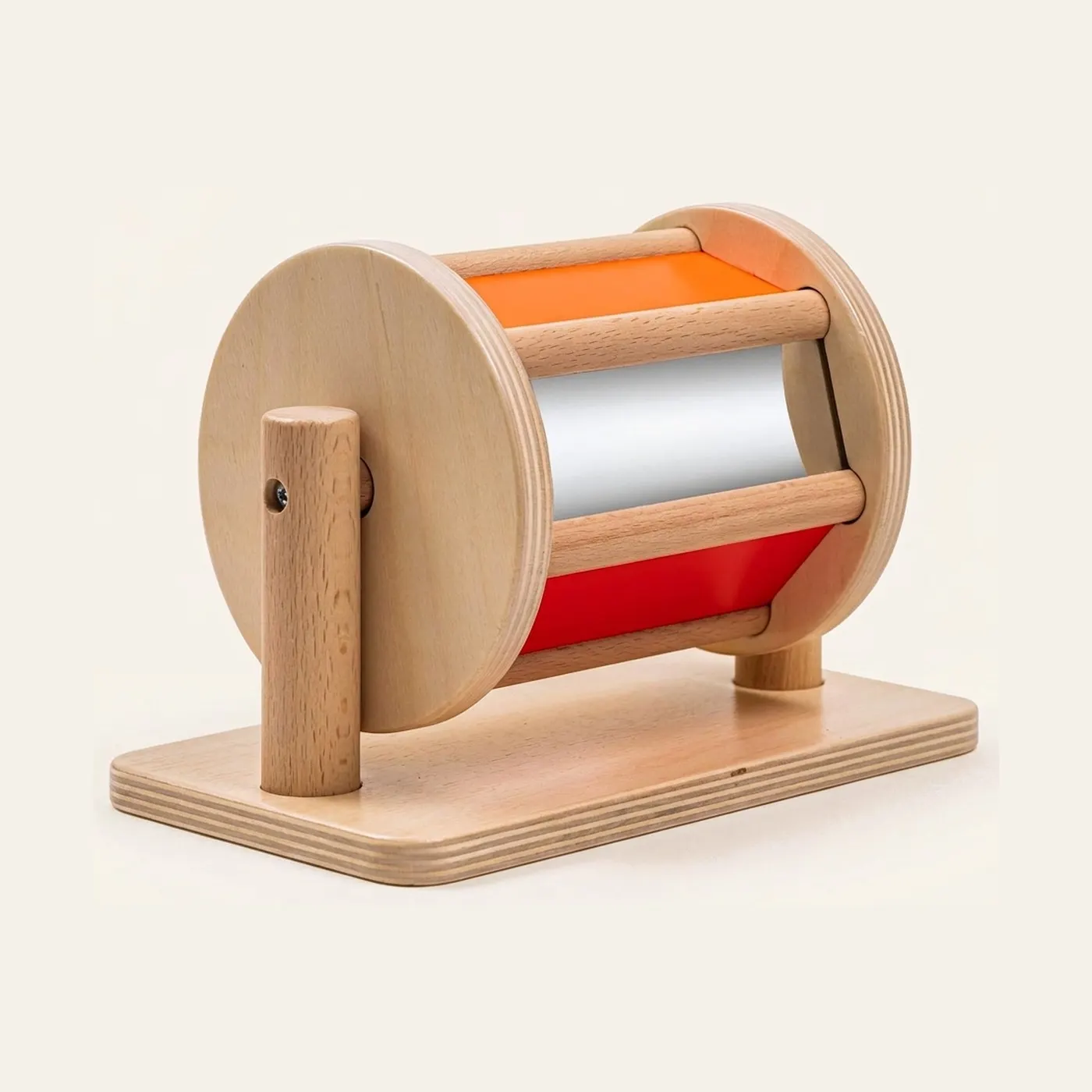 Spinning Drum: Infant Auditory Discovery: Montessori material | Faborino