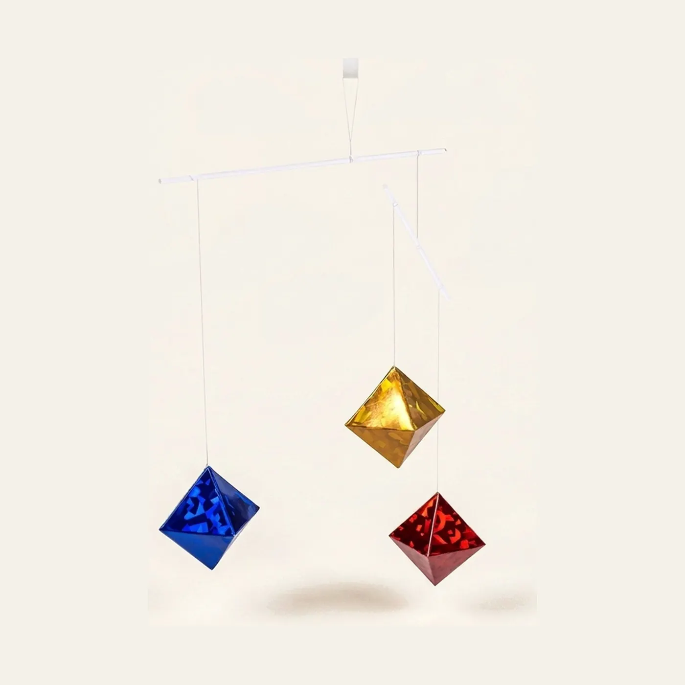 Octahedron Mobile: Geometric Crystal Forms for Visual Development