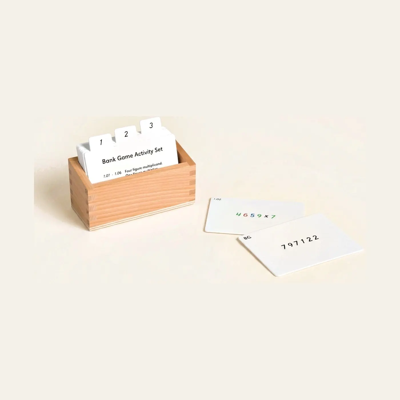 Bank Game Activity Set: Montessori material | Faborino