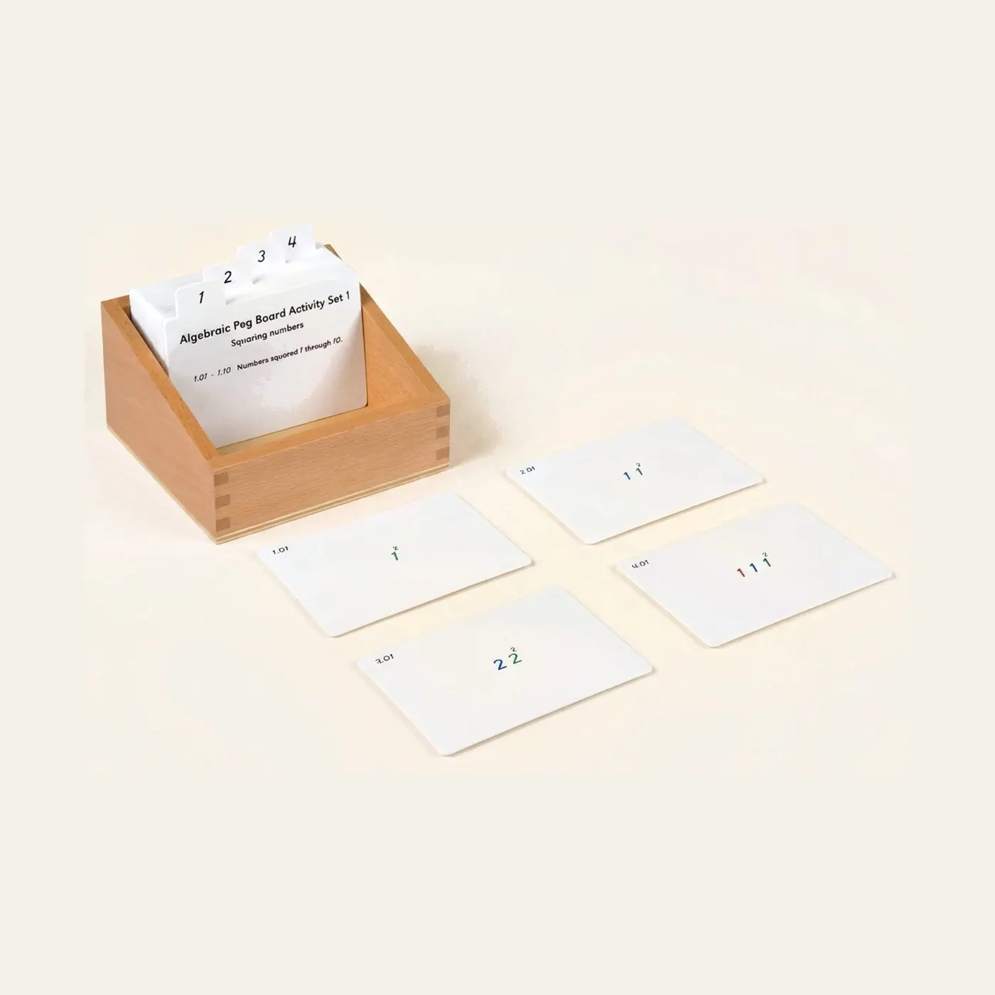 Algebraic Peg Board Activity Set: 1: Montessori material | Faborino