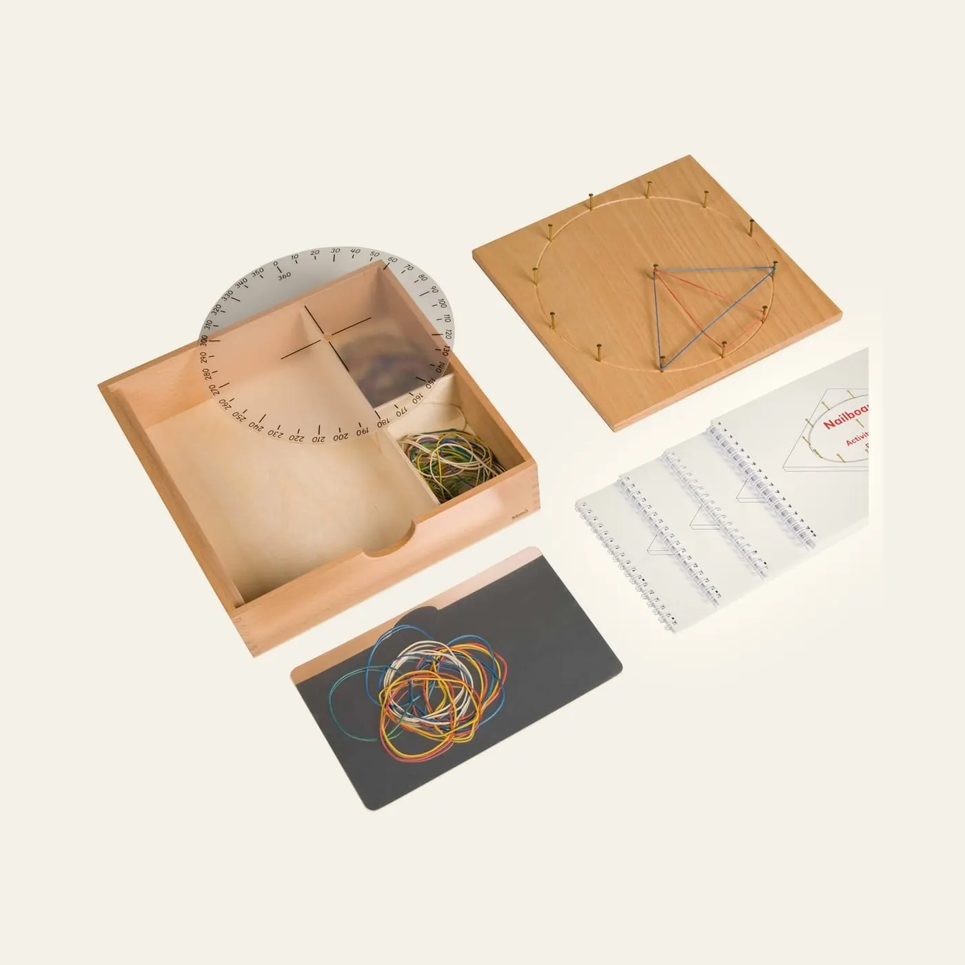 The Nail Board: Geometry Exploration: Montessori material | Faborino